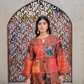 Linen Shirt + Trouser Munar Dupatta 3 PC Stitched Suit
