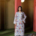 Banadora Lawn Shirt Trouser With Embroidery Path Munar Dupatta 3 PC Stitched Suit